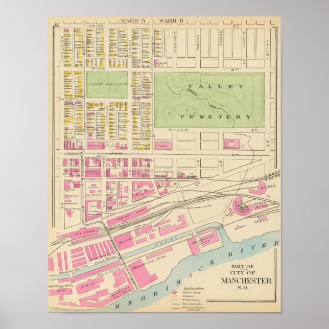 Manchester, NH, Teil Poster (Vorne)