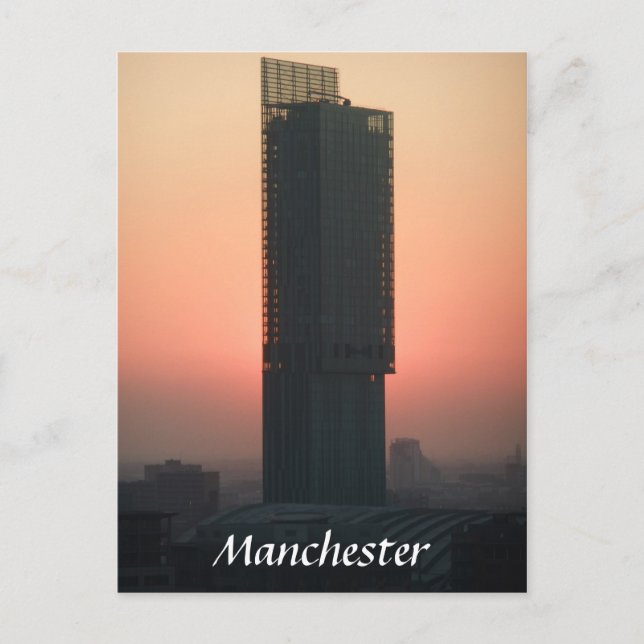 Manchester Postkarte (Vorderseite)