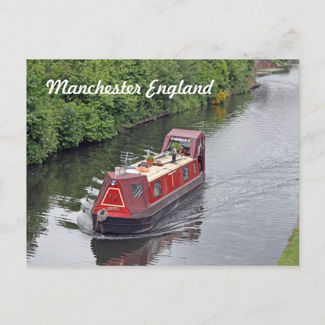 Manchester-Postkarte (Kanalleitung) Postkarte (Vorderseite)