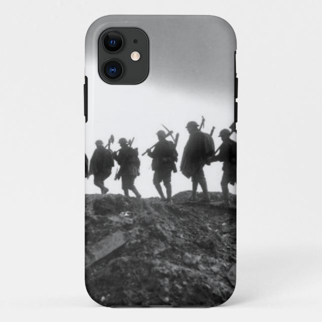 Manchester-Regiment bei Ancre Case-Mate iPhone Hülle (Rückseite)