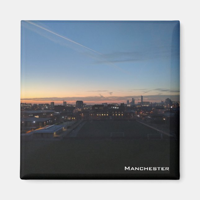 Manchester Skyline Magnet (Vorne)