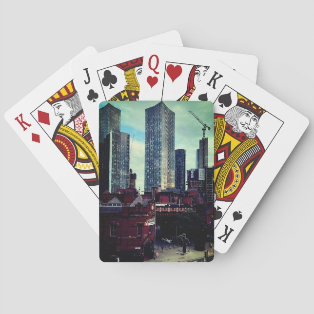 Manchester Spielkarten (Rückseite)