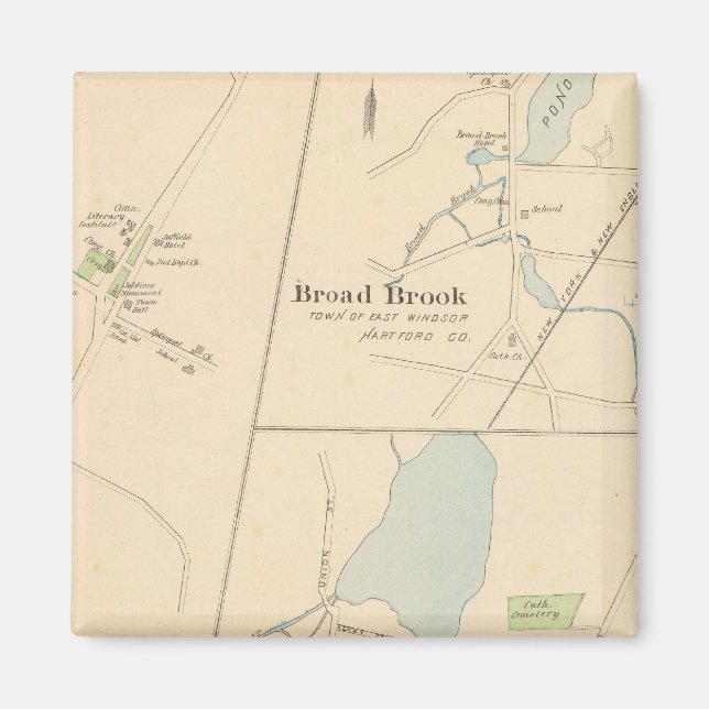 Manchester, Suffield, Broad Brook Magnet (Vorne)