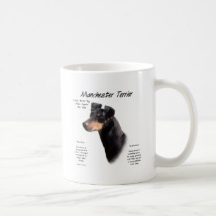 Manchester Terrier History Design Kaffeetasse