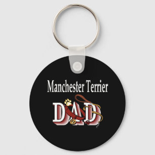 Manchester Terrier Papa Schlüsselanhänger