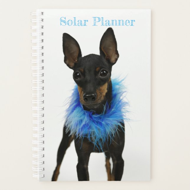 Manchester Terrier Planner Planer (Vorderseite)