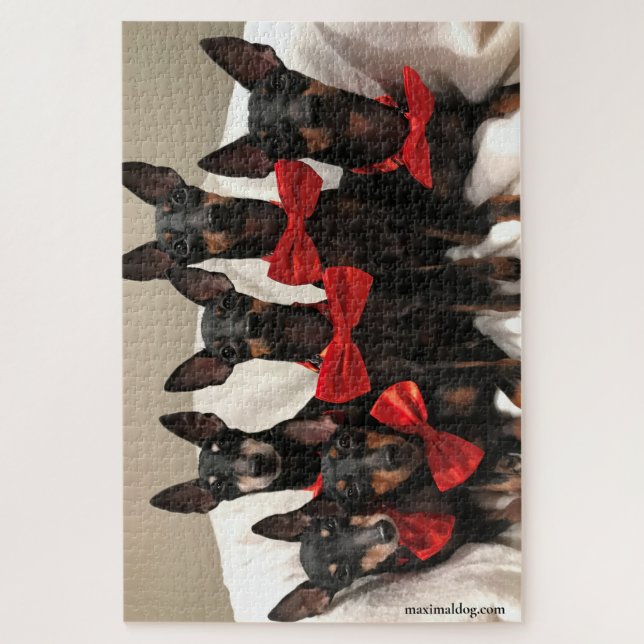 Manchester Terrier Puzzle - 1.000 Stück (Vertikal)