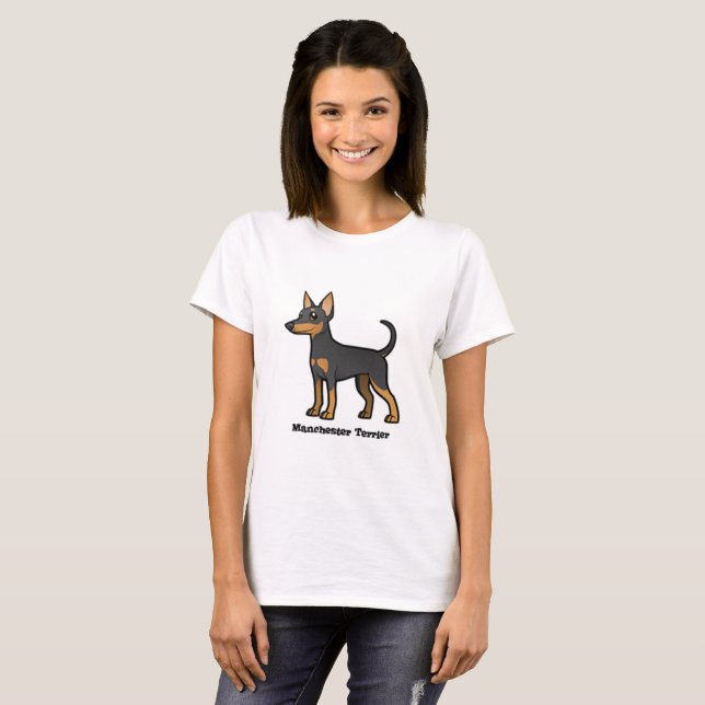 Manchester Terrier T-Shirt (Vorne ganz)