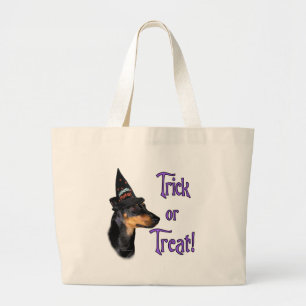 Manchester Terrier Trick Jumbo Stoffbeutel
