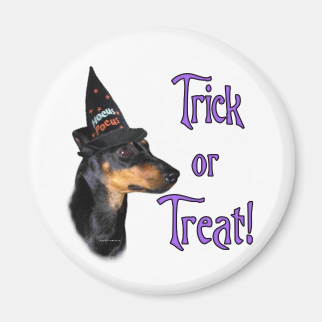 Manchester Terrier Trick Magnet (Vorne)