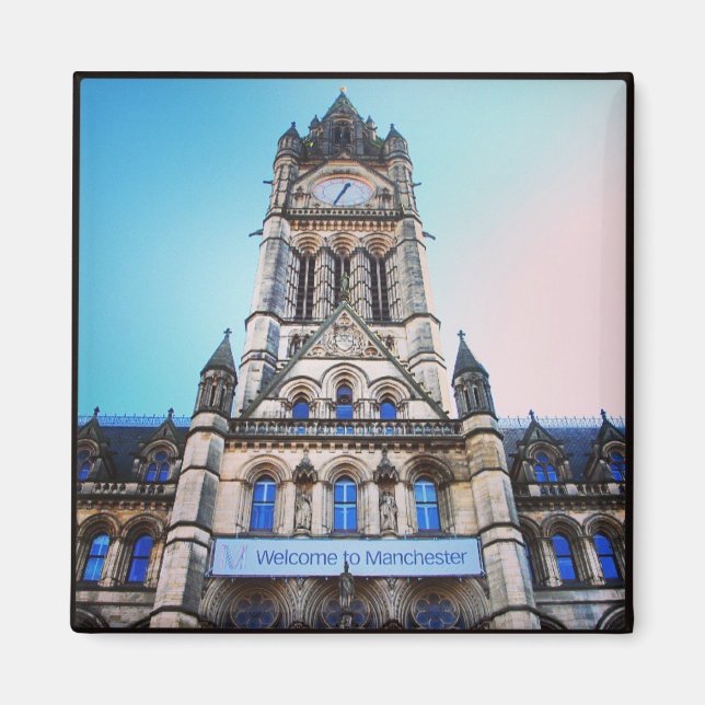 Manchester Town Hall Magnet (Vorne)