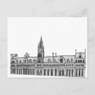 Manchester Town Hall Postkarte