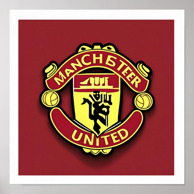 Manchester United Poster (Vorne)