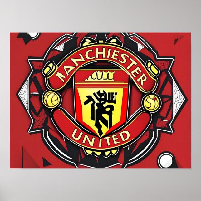 Manchester United Poster (Vorne)