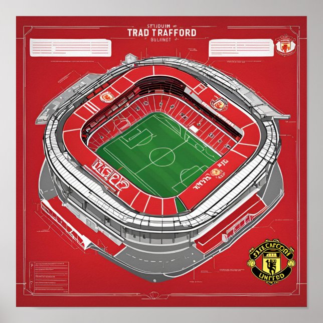 Manchester United Poster (Vorne)