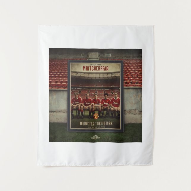 Manchester United Wandteppich (Vorderseite)