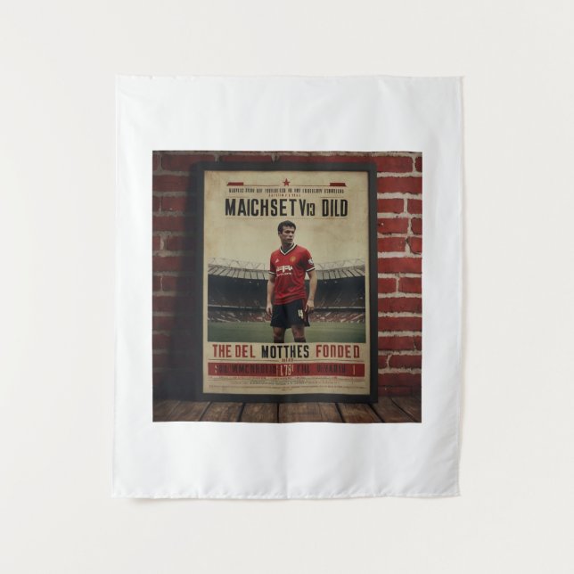 Manchester United Wandteppich (Vorderseite)