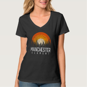 Manchester Vermont / Vintag 70er 80er 90s Retro T-Shirt