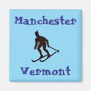 Manchester, VT (Green Mountain Apres Ski Village) Magnet
