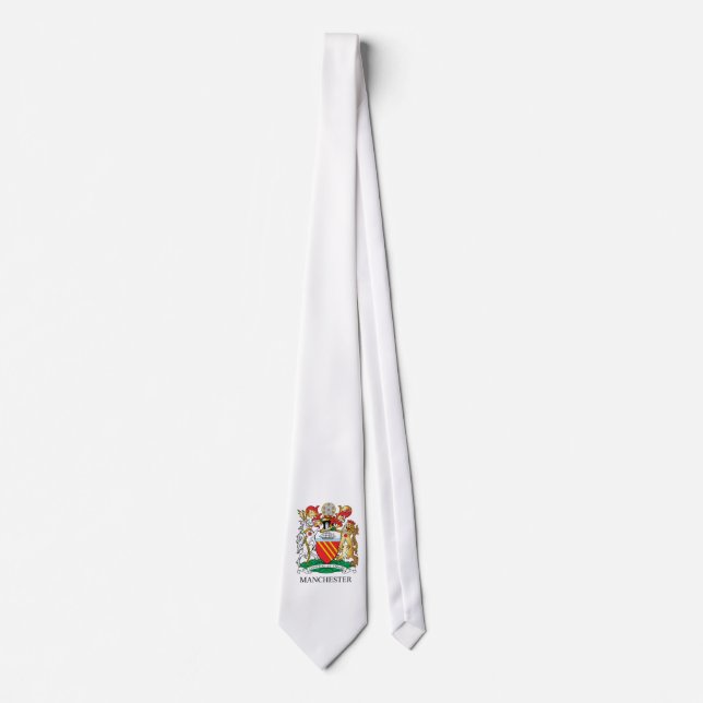 Manchester-Wappen Krawatte (Vorderseite)