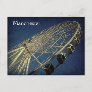 Manchester Wheel Postcard Postkarte