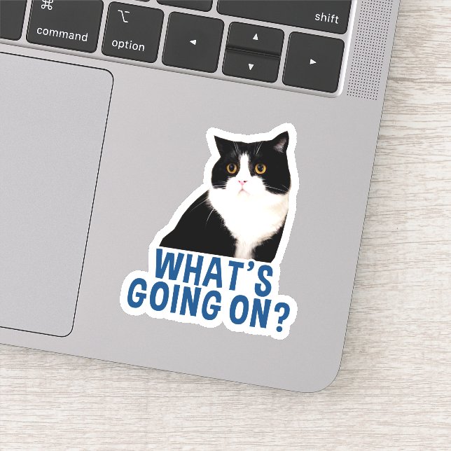 Manchester's WhatsGoingOn-Sticker Aufkleber (Detail)