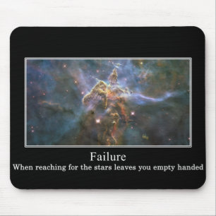 Manchmal, erreichend für die Sterne, verlässt Si Mousepad