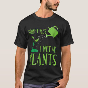 Manchmal esse ich meine Pflanze Gemüse T-Shirt