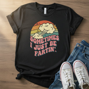 Manchmal Furze ich einfach lustig Retro Vintage T-Shirt