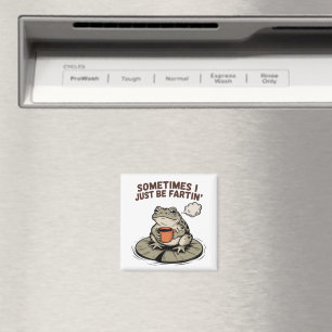 Manchmal Furze ich einfach nur lustiger Frosch Unh Magnet