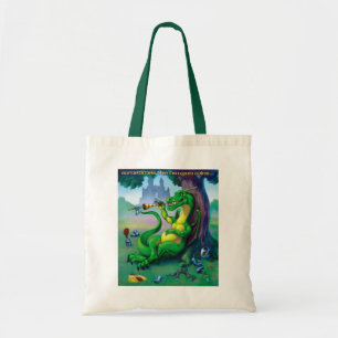 Manchmal gewinnt der Drache Tragetasche