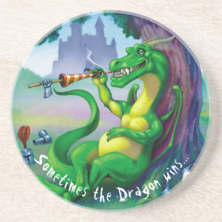 Manchmal gewinnt der Drache Untersetzer