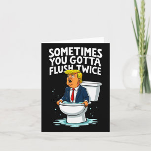 Manchmal gotta flush zweimal 1 karte