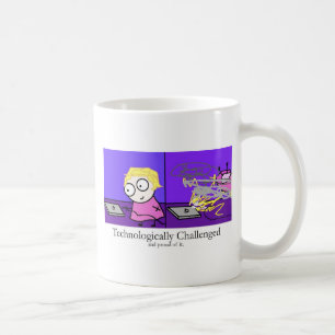 Manchmal habe ich technische Schwierigkeiten Kaffeetasse
