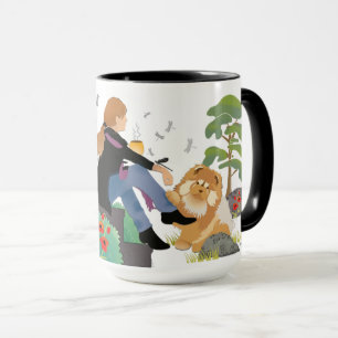 MANCHMAL ICH SITZT UND DENKT Chow - wählen Sie St Tasse