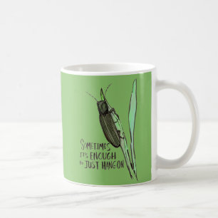 Manchmal ist es genügend grüne Tasse