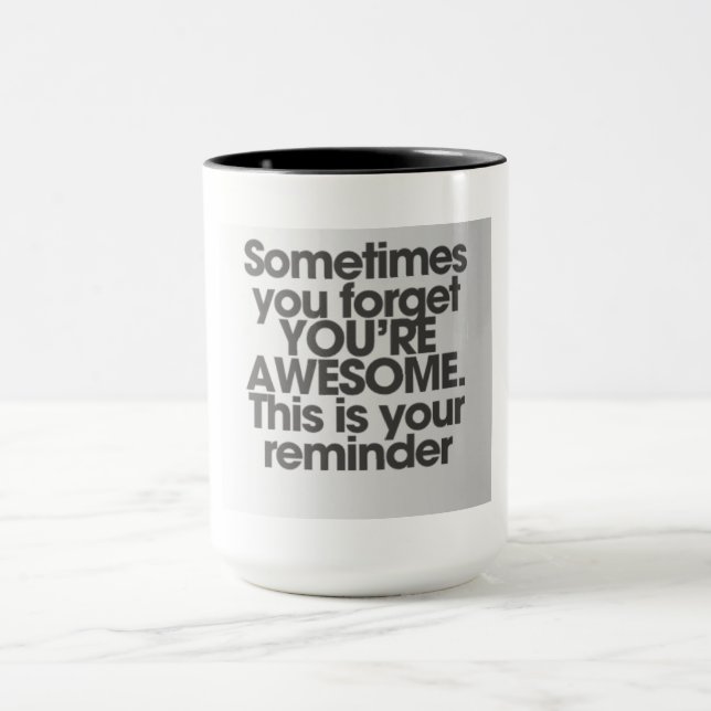 Manchmal vergessen Sie, dass Sie PHANTASTISCHE Tas Tasse (Zentrum)