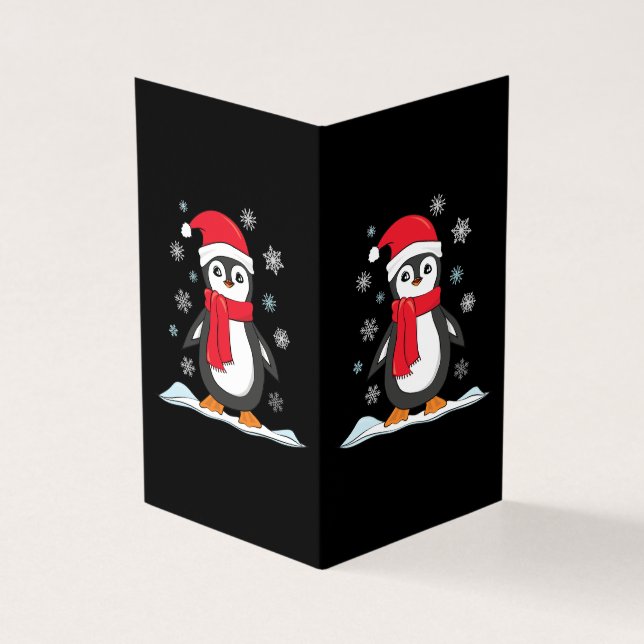 Manchot mignon de Noël (Outside)