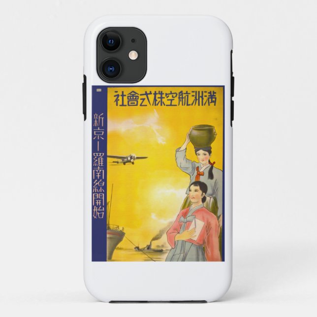 Manchuria Air Case-Mate iPhone Hülle (Rückseite)