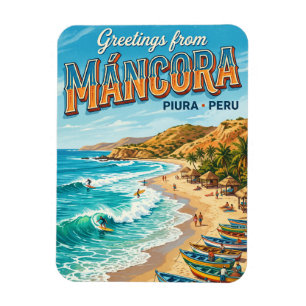 Máncora Peru Magnet