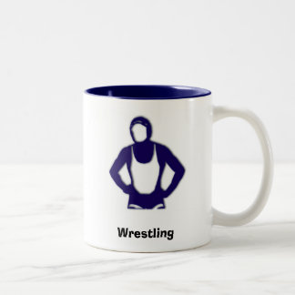 ManCub Wrestling-Tassen Zweifarbige Tasse