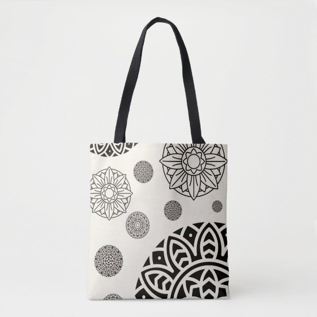Mandal-Kunst-Handtasche Tasche (Vorderseite)