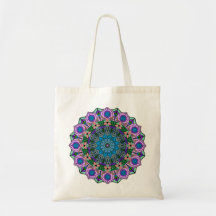 Mandala 12 Aquamarine Rose Rosa Orange -