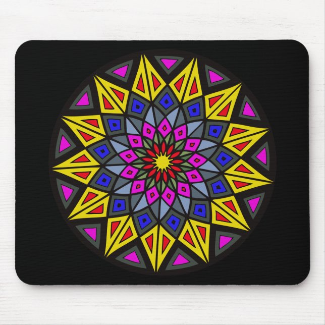 Mandala #3 mousepad (Vorne)