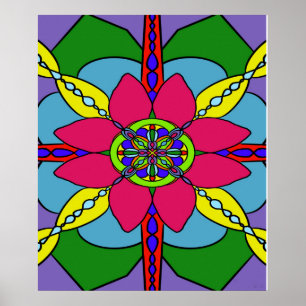 Mandala 3 poster