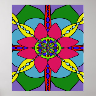 Mandala 3 poster