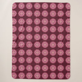 Mandala 3 Sherpa Blanket Sherpadecke