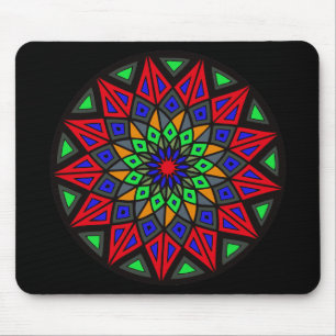 Mandala #4 mousepad