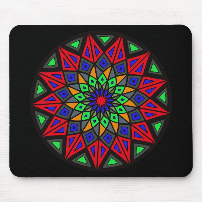 Mandala #4 mousepad (Vorne)