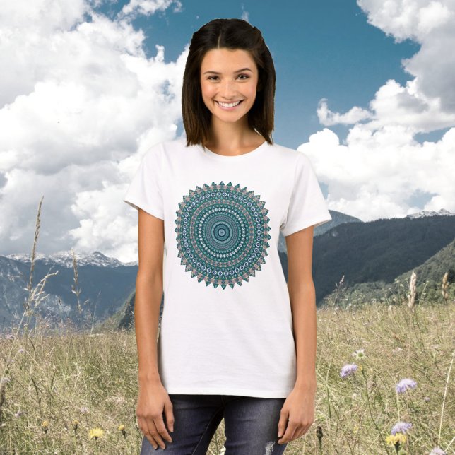 Mandala 4 T - Shirt (Von Creator hochgeladen)